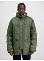 ALPHA INDUSTRIES Ziemas jaka 'N3B VF 59' olīvzaļš