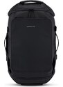 Kapten & Son Ceļojumu soma 'Lisbon Duffle Backpack Medium' melns / balts