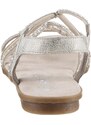 Rieker Siksniņsandales gaiši bēšs / sudrabs / pērļbalts