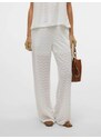 VERO MODA Bikses 'VMThas' balts