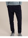 WE Fashion Čino bikses tumši zils