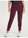 ONLY Klasiskas bikses 'Poptrash' vīnsarkans