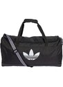 ADIDAS ORIGINALS Ceļojumu soma 'Duffle' melns / balts