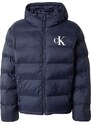 Calvin Klein Jeans Ziemas jaka tumši zils / balts