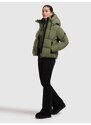 khujo Ziemas jaka 'Enits Matt' olīvzaļš