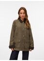 VERO MODA Starpsezonu jaka 'VMWALES' olīvzaļš / tumši zaļš