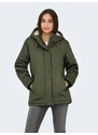 ONLY Starpsezonu parka 'ONLWILDA' olīvzaļš