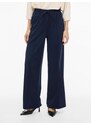 VILA Klasiskas bikses 'VIClua' tumši zils