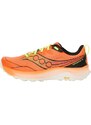 saucony Skriešanas apavi 'PEREGRINE 16' neona dzeltens / oranžs / melns