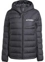 ADIDAS TERREX Āra jaka 'Multi Light Down CLIMAWARM Hooded' melns