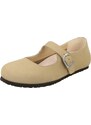 BIRKENSTOCK Balerīnas ar siksniņu 'Santa Clarita' bēšs