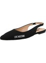 Love Moschino Balerīnas melns
