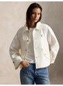 Polo Ralph Lauren Starpsezonu jaka krēmkrāsas