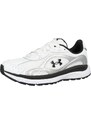 UNDER ARMOUR Skriešanas apavi 'Tech Runner' melns / sudrabs / balts